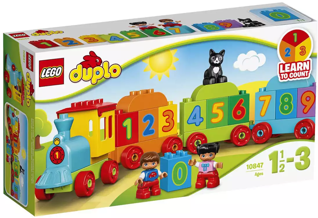 Конструктор Поезд Считай и играй 23 дет. 10847 LEGO Duplo купить в Барнауле  - интернет магазин Rich Family