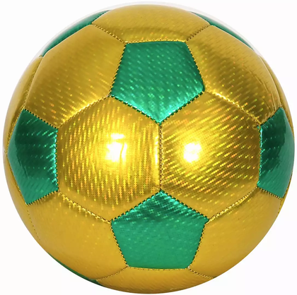 Мяч футбольный 3х-слойный диаметр 15 см,PU,машинная сшивка,124 г.