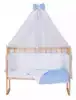 Комплект в кроватку Эдельвейс Звёздочки, Голубой