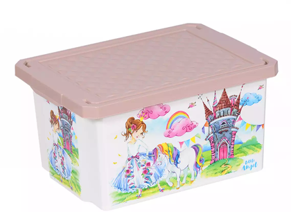 Ящик для игрушек LA1027 X-BOX Сказочная Принцесса