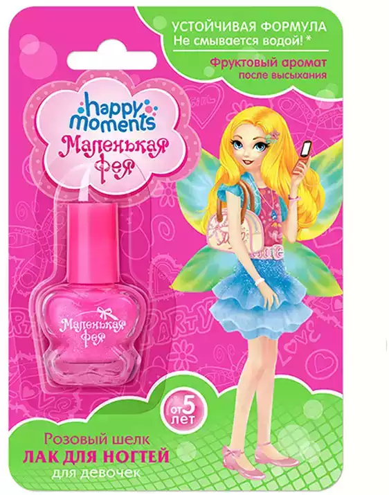 Лак для ногтей Устойчивая формула Розовый шелк 6мл