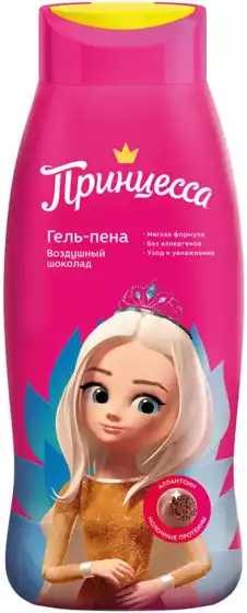 Пена-гель Воздушный шоколад Принцесса 400г
