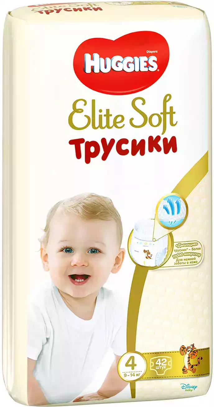 Трусики Huggies Элит Софт 8-14/9-14кг (42шт)