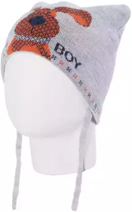 Шапка д/м р.40-42 св.серый MIH7417/5 Marhatter