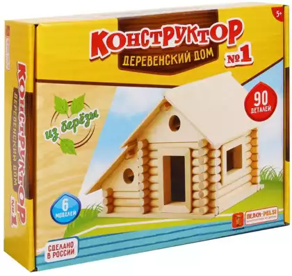 Конструктор Деревенский дом №1 90 дет.К705 Пелси