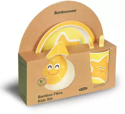 Набор детской посуды Bambooware