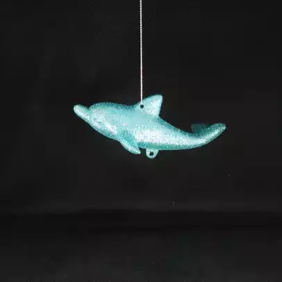 Новогодняя фигурка дельфин