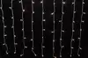 Электрическая гирлянда ЗАНАВЕС 2 х1м, 200 Led ,желтый , прозрачный провод,контроллер