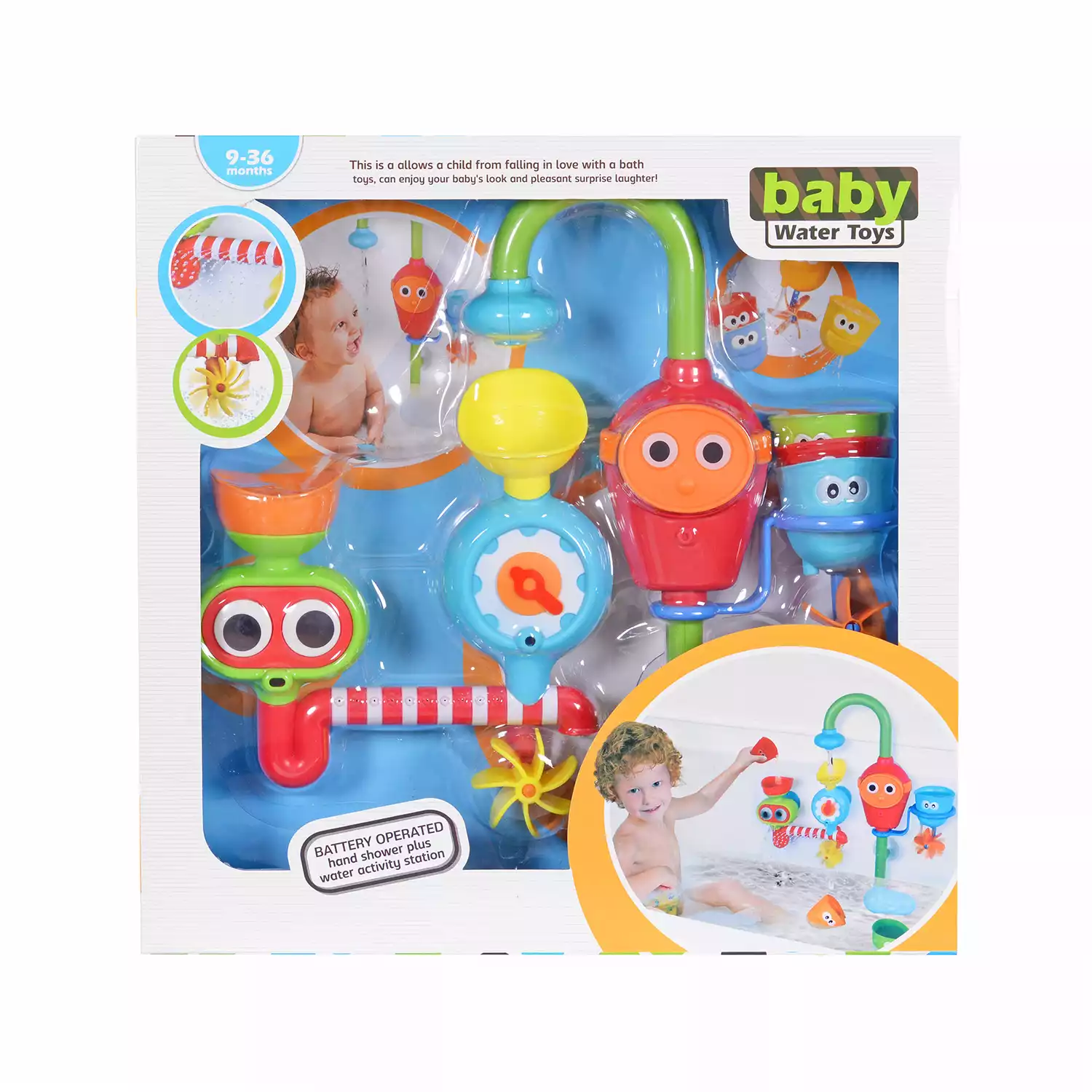 Игровой набор для ванны Глазастики 20007