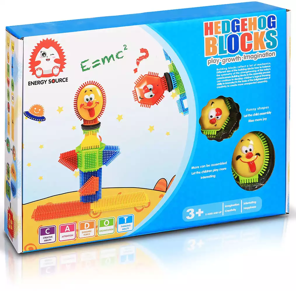 Конструктор детский игольчатый BH647 88 дет. в/к