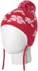 Шапка ЖУРАВЛИК 146 Цветочек, Красный