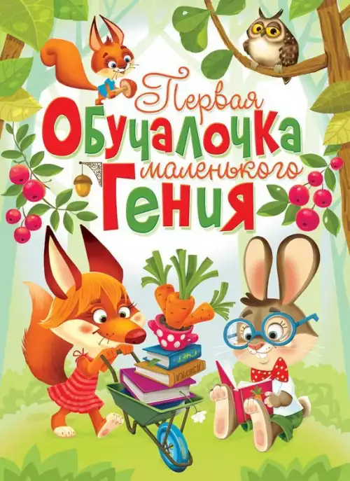Книга Первая обучалочка маленького гения 9789669365682