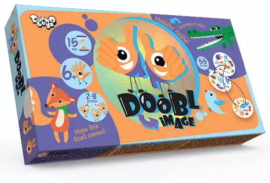 Настольная игра Двойная картинка серии Doobl Image DBI-01-01