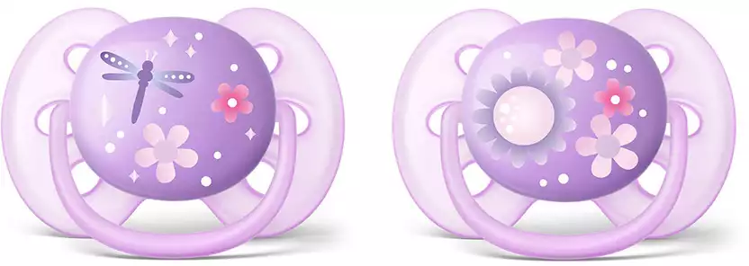 Соска-пустышка Philips Avent силиконовая ортодонтическая 6-18 мес