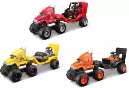 Модель машины MAISTO FM Builder Zone Quarry Hauler 21219 в ассортименте, фрикция