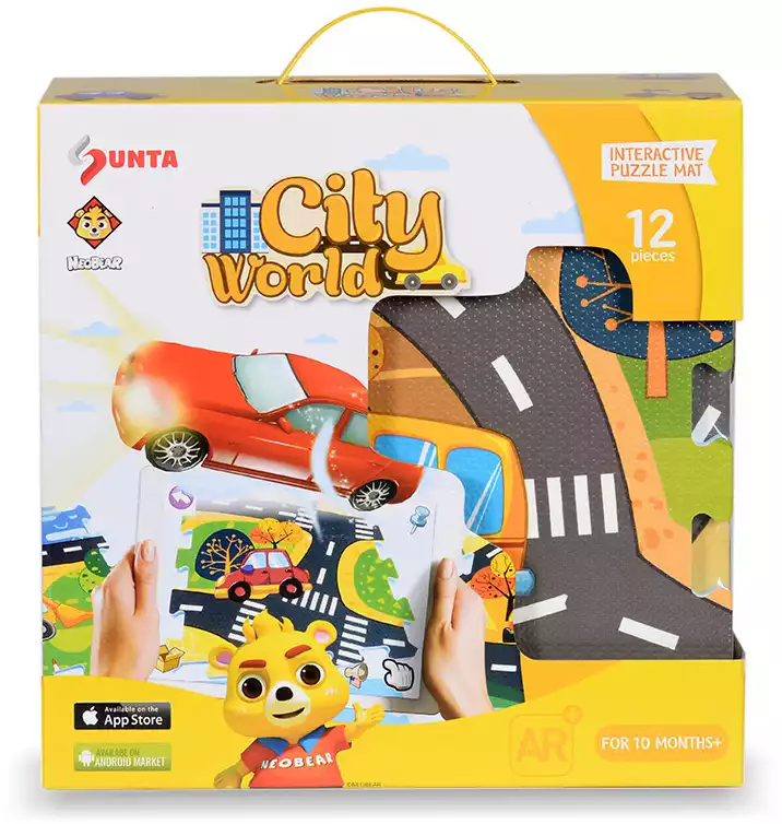 Коврик-пазл Город 3D NB004 Sun Ta Toys Sdn Bhd