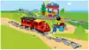 Конструктор Поезд на паровой тяге 59 дет. 10874 LEGO Duplo
