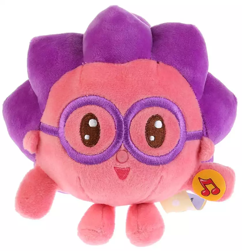 Мягкая игрушка Малышарики Ежик музыкальная 10 см V62278/10X Мульти Пульти