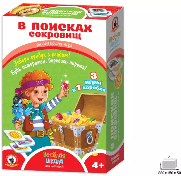 Игра настольная В поисках сокровищ 02049 Русский стиль