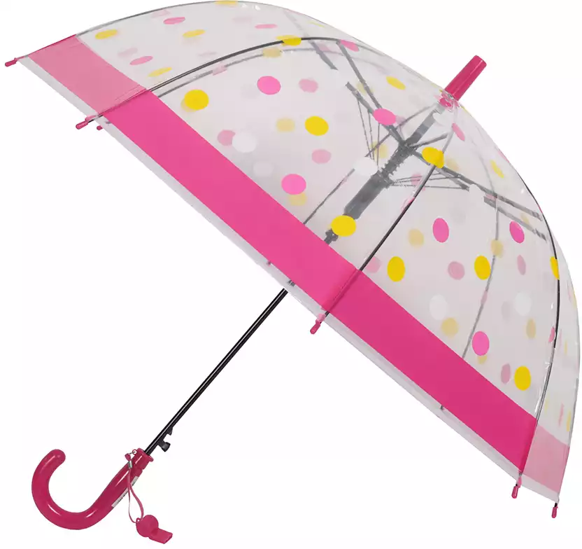 Зонтик цветной в горошек 058-61С
