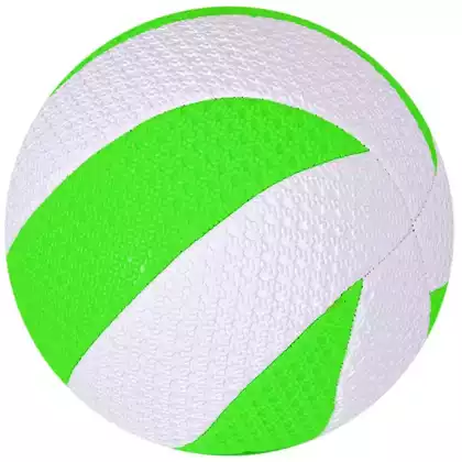 Мяч волейбольный зеленый размер 5,PU,машинная сшивка,18 панелей,325 г.