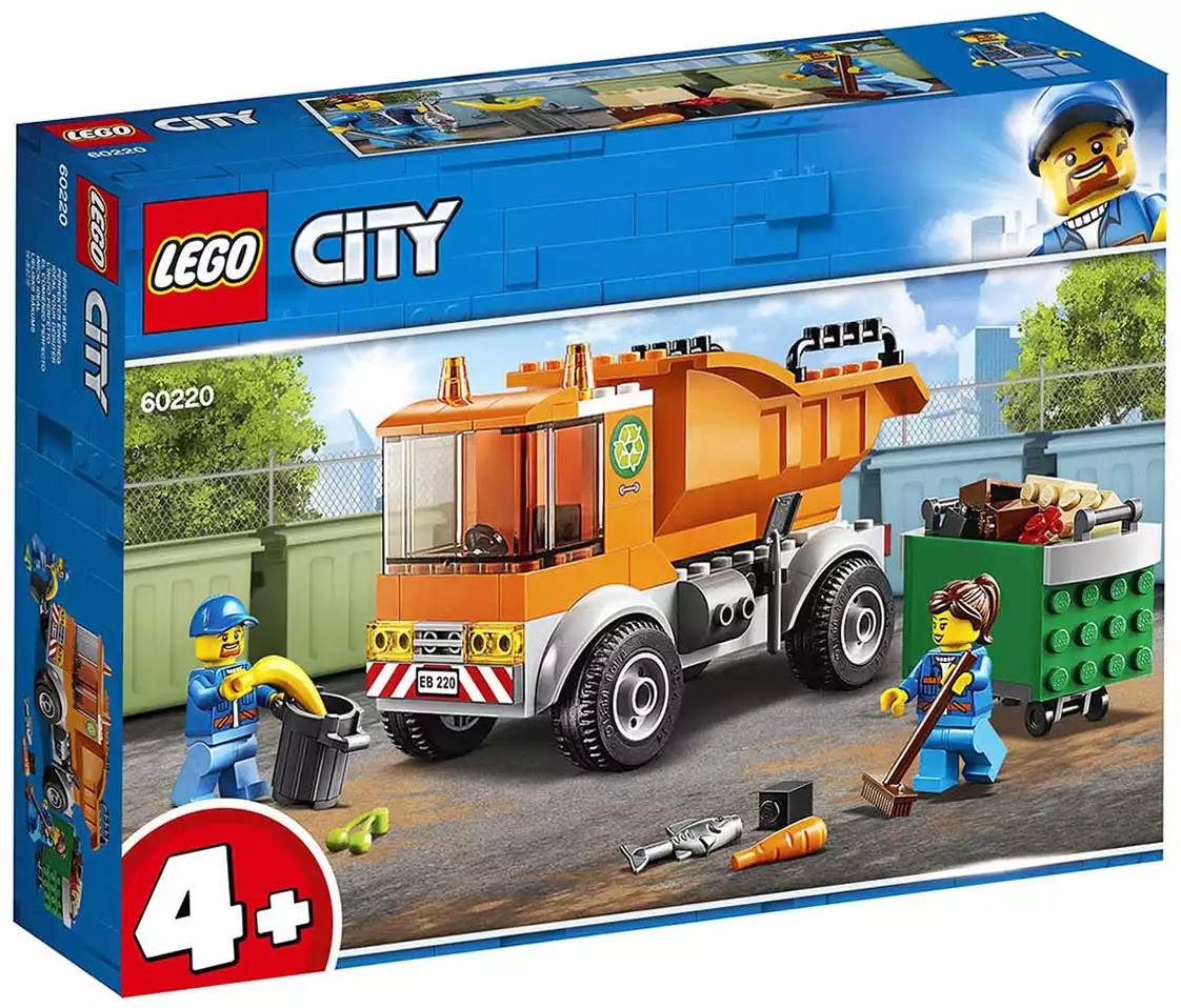 Конструктор Транспорт: Мусоровоз 90 дет. 60220 LEGO City купить в  Челябинске - интернет магазин Rich Family