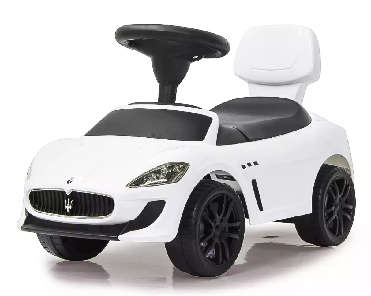 Машина-каталка Maserati GranCabrio MC белый CLB353