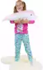 Мягкая игрушка Дельфин Триша бело-розовый 70 см 0722-8-1