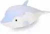 Мягкая игрушка Дельфин Триша бело-голубой 70 см 0722-8-2