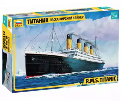 Сборная модель Пассажирский лайнер Титаник 150дет.9059 Звезда