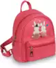 Мягкий рюкзак Зайки ярко-розовый 22 см 058B-2064B-1