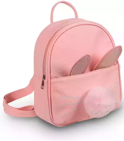 Мягкий рюкзак Пушистик розовый 23 см 058B-2077B-3