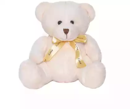 Мягкая игрушка Медведь Мич белый 20 см 61658-2