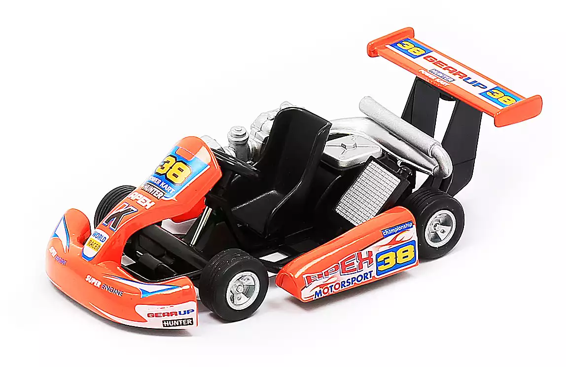 Модель карта Turbo Go Kart 12,5см КS5102 KINSMART купить в Уфе - интернет  магазин Rich Family