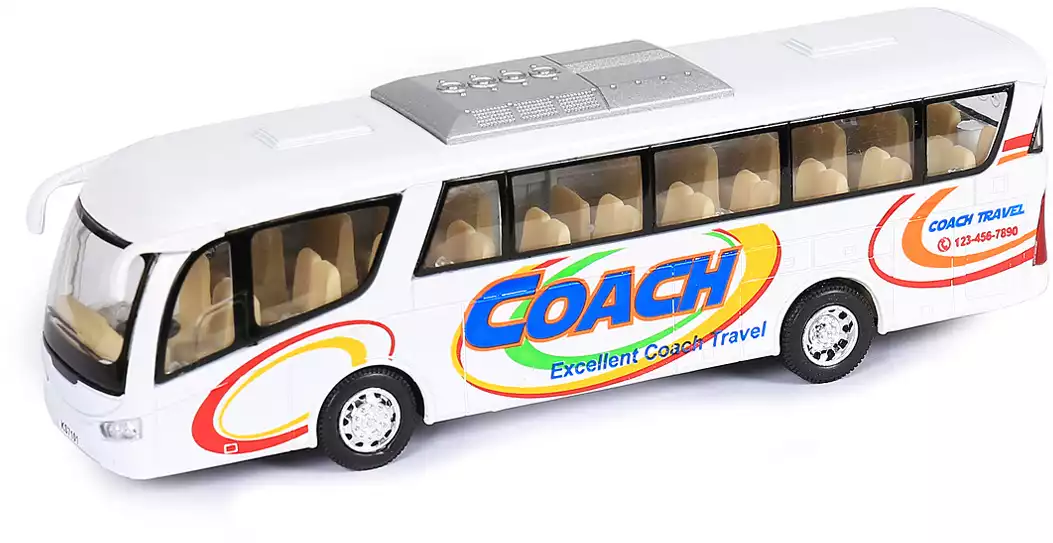 Модель автобуса Coach 17,5см KS7101 KINSMART