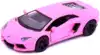 Модель машины Matte Lamborghini Aventador LP700-4 1:38 KT5355D KINSMART, Розовый