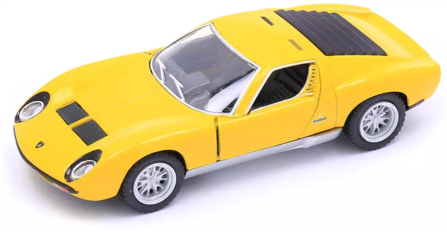Модель машины Lamborghini Miura P400 SV 1:34 KT5390 KINSMART