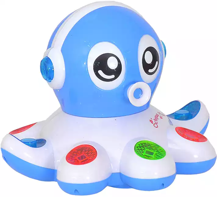 Каталка Осьминожка-цветные огоньки 2020B