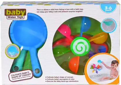 Игровой набор для ванны Цветная мельница 20009