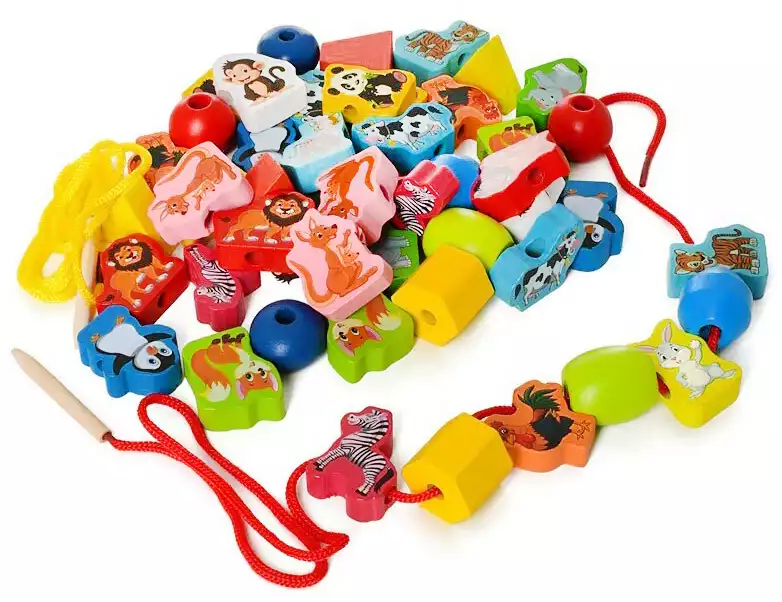 Шнуровка в сердечке Животные 2149-10-2 дерево