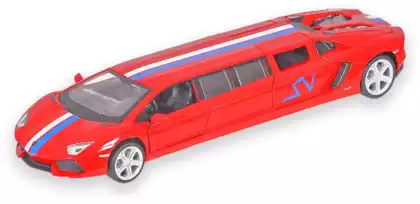 Модель машины Лимузин Lamborghini 1:32 (23см) свет,звук, Инерционный механизм 6601
