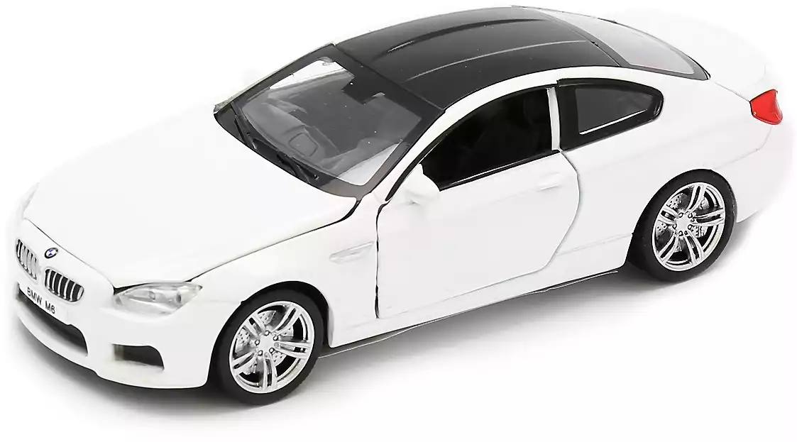 Модель машины BMW M6 1:32 (15,5см) свет,звук, Инерционный механизм 32091