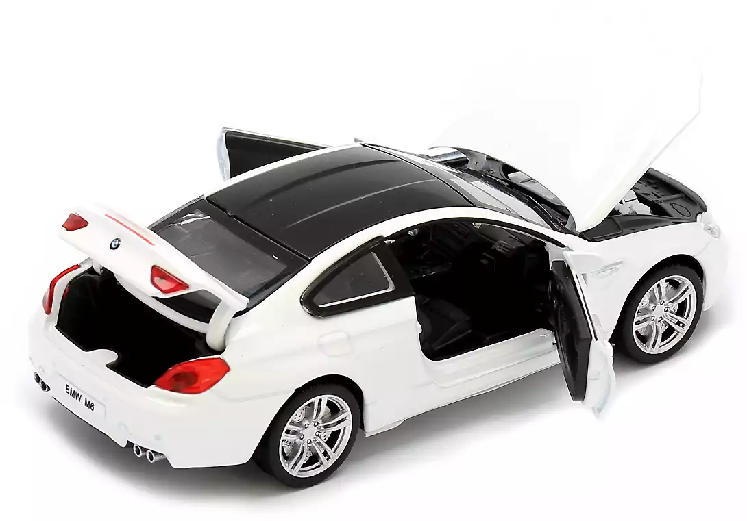 Модель машины BMW M6 1:32 (15,5см) свет,звук, Инерционный механизм 32091  купить в Красноярске - интернет магазин Rich Family