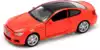 Модель машины BMW M6 1:32 (15,5см) свет,звук, Инерционный механизм 32091, Красный