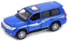 Модель машины Toyota Land Cruiser 1:32 (15,5см) свет,звук, Инерционный механизм 32131
