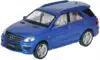Модель машины Mercedes-Benz ML63 AMG 1:32 (15,5см) свет,звук, Инерционный механизм 68539, Синий