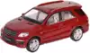Модель машины Mercedes-Benz ML63 AMG 1:32 (15,5см) свет,звук, Инерционный механизм 68539, Красный