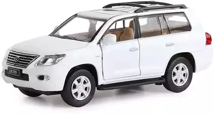 Модель машины Lexus LX570 1:32 свет,звук, Инерционный механизм 68501