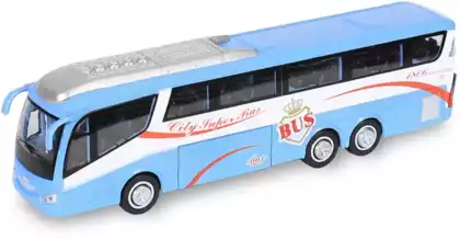 Модель автобуса 1:32 свет,звук, инерция 878D