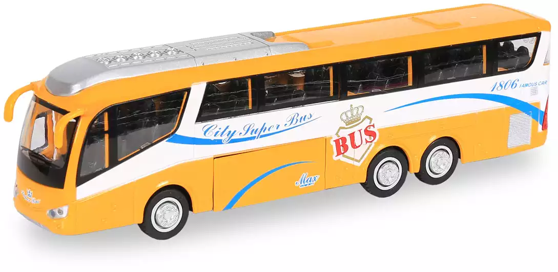 Модель автобуса 1:32 свет,звук, инерция 878D